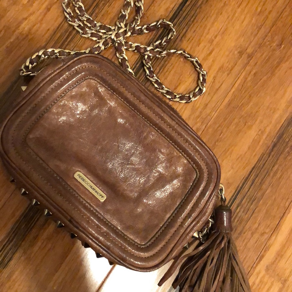 Rebecca Minkoff bag brown leather cross body